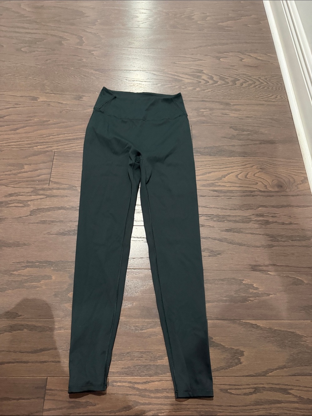 SKIMS Dark Green Leggings | Size Small